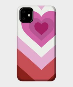 Lesbian Cases - Lesbian Heart Phone Case TP1503 3 - Lesbian Flag Lesbian Heart
