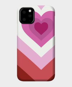 Lesbian Cases - Lesbian Heart Phone Case TP1503 4 - Lesbian Flag Lesbian Heart