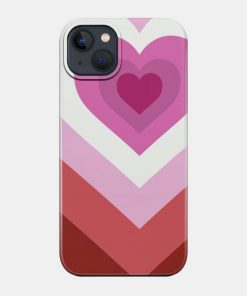 Lesbian Cases - Lesbian Heart Phone Case TP1503 9 - Lesbian Flag Lesbian Heart