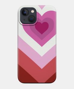 Lesbian Cases - Lesbian Heart Phone Case TP1503 10 - Lesbian Flag Lesbian Heart