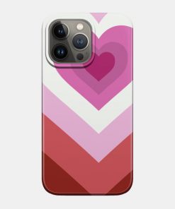Lesbian Cases - Lesbian Heart Phone Case TP1503 11 - Lesbian Flag Lesbian Heart