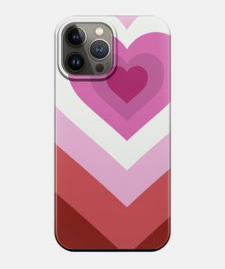 Lesbian Cases - Lesbian Heart Phone Case TP1503 12 - Lesbian Flag Lesbian Heart