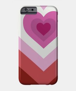 Lesbian Cases - Lesbian Heart Phone Case TP1503 13 - Lesbian Flag Lesbian Heart