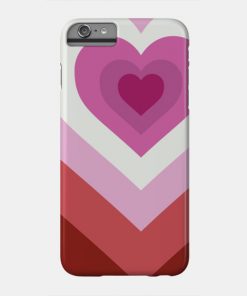 Lesbian Cases - Lesbian Heart Phone Case TP1503 14 - Lesbian Flag Lesbian Heart