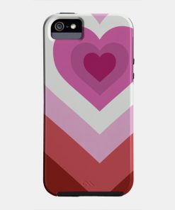 Lesbian Cases - Lesbian Heart Phone Case TP1503 15 - Lesbian Flag Lesbian Heart