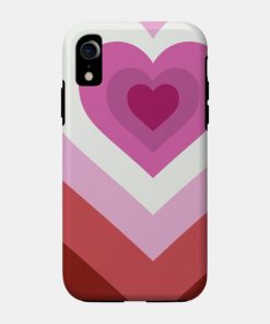Lesbian Cases - Lesbian Heart Phone Case TP1503 22 - Lesbian Flag Lesbian Heart