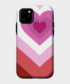 Lesbian Cases - Lesbian Heart Phone Case TP1503 29 - Lesbian Flag Lesbian Heart