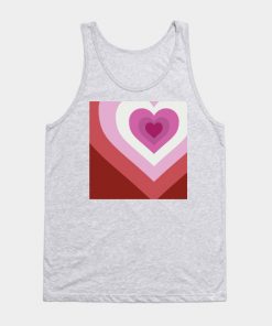 Lesbian Tank Tops - Lesbian Heart Tank Top TP1503 4 - Lesbian Flag Lesbian Heart