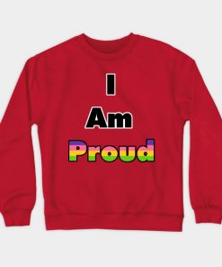 Lesbian Sweatshirts - I am Proud (Lesbian) Sweatshirt TP1503 2 - Lesbian Flag I am Proud (Lesbian)