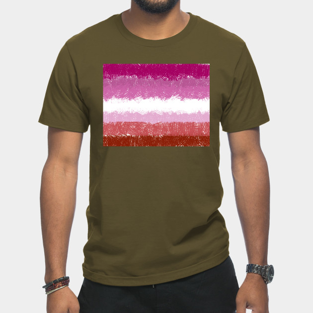 5043410_0-1 Lesbian Flag Crosshatch Design