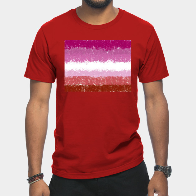 5043410_0-13 Lesbian Flag Crosshatch Design