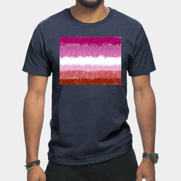 5043410_0-14 Lesbian Flag Crosshatch Design
