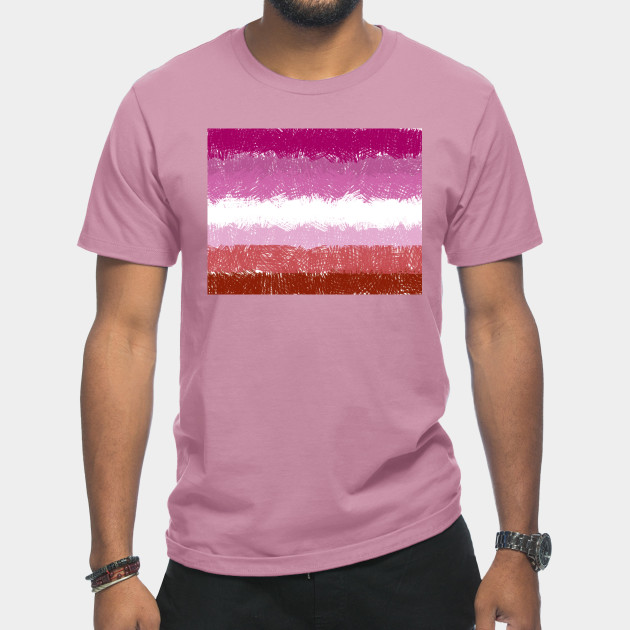 5043410_0-17 Lesbian Flag Crosshatch Design