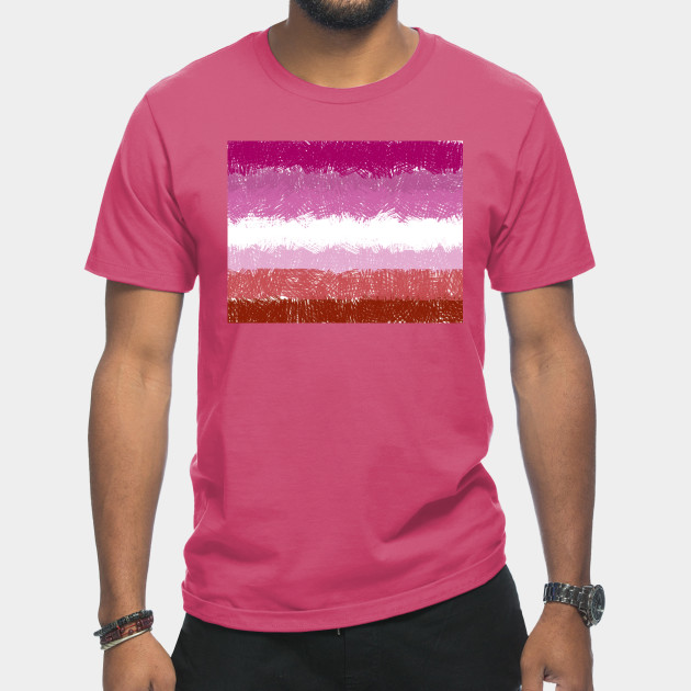 5043410_0-21 Lesbian Flag Crosshatch Design