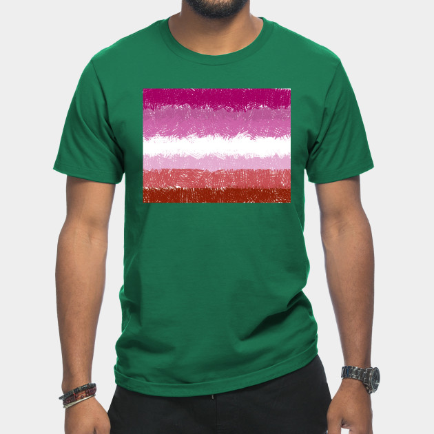 5043410_0-22 Lesbian Flag Crosshatch Design