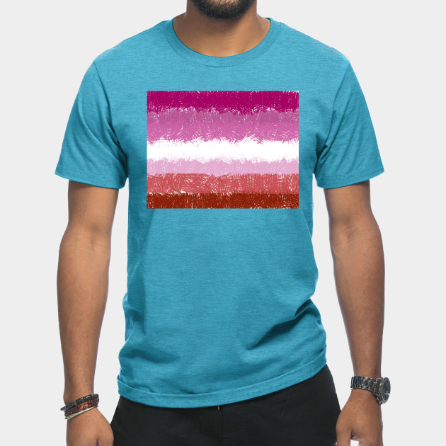 5043410_0-24 Lesbian Flag Crosshatch Design