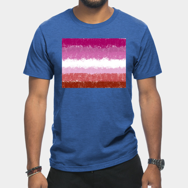 5043410_0-25 Lesbian Flag Crosshatch Design