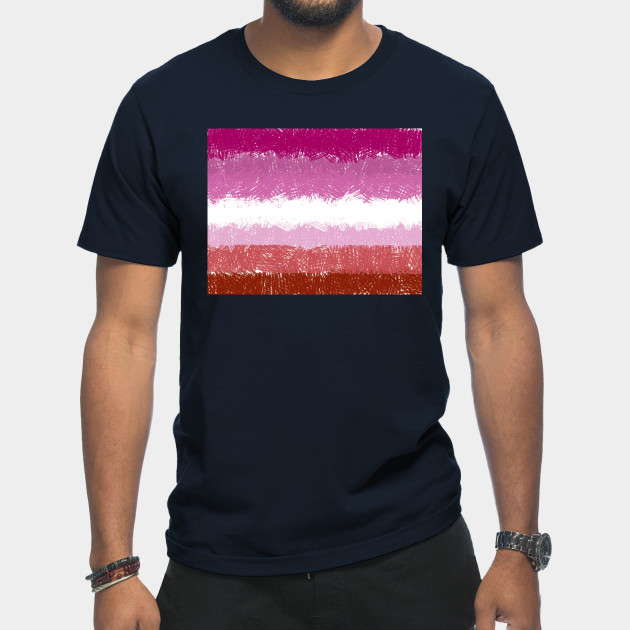 5043410_0-26 Lesbian Flag Crosshatch Design