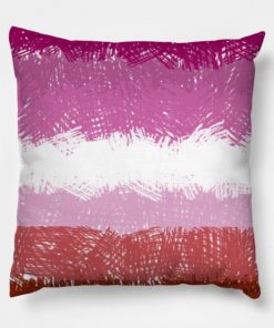 Lesbian Flag Crosshatch Design