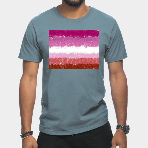 5043410_0-4 Lesbian Flag Crosshatch Design
