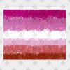 Lesbian Flag Crosshatch Design
