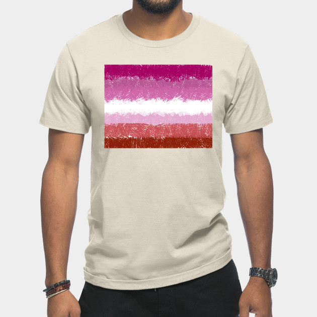 5043410_0-7 Lesbian Flag Crosshatch Design
