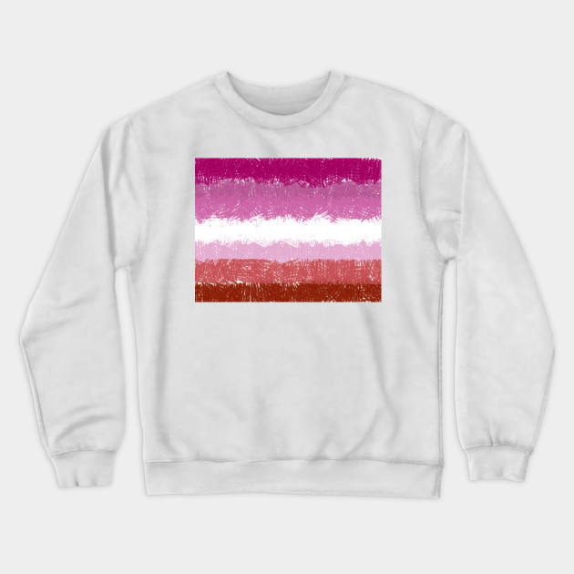 5043410_0-75 Lesbian Flag Crosshatch Design