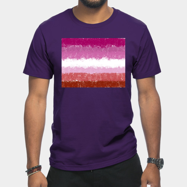 5043410_0-8 Lesbian Flag Crosshatch Design