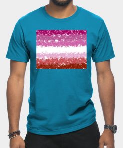 Lesbian T-Shirts - Lesbian Swirls Flag Design T-Shirt TP1503 10 - Lesbian Flag Lesbian Swirls Flag Design