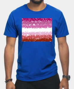 Lesbian T-Shirts - Lesbian Swirls Flag Design T-Shirt TP1503 13 - Lesbian Flag Lesbian Swirls Flag Design