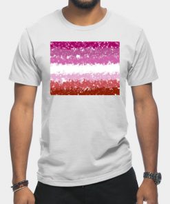Lesbian T-Shirts - Lesbian Swirls Flag Design T-Shirt TP1503 7 - Lesbian Flag Lesbian Swirls Flag Design
