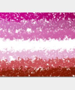 Lesbian Posters - Lesbian Swirls Flag Design Poster TP1503 5 - Lesbian Flag Lesbian Swirls Flag Design