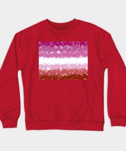 Lesbian Sweatshirts - Lesbian Swirls Flag Design Sweatshirt TP1503 2 - Lesbian Flag Lesbian Swirls Flag Design