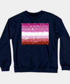 Lesbian Sweatshirts - Lesbian Swirls Flag Design Sweatshirt TP1503 7 - Lesbian Flag Lesbian Swirls Flag Design