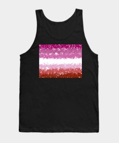 Lesbian Tank Tops - Lesbian Swirls Flag Design Tank Top TP1503 6 - Lesbian Flag Lesbian Swirls Flag Design