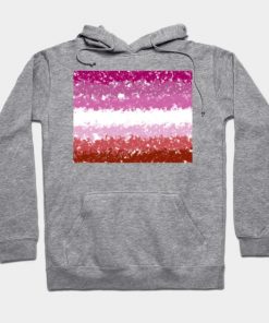 Lesbian Hoodies - Lesbian Swirls Flag Design Hoodie TP1503 2 - Lesbian Flag Lesbian Swirls Flag Design