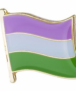 LGBT Pride Flags Enamel Pin Set (10pcs) PN0112 2 - Lesbian Flag Pansexual Pride Official PAN FLAG Merch