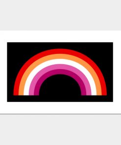 Lesbian Posters - New Lesbian Pride Flag Rainbow Poster TP1503 3 - Lesbian Flag New Lesbian Pride Flag Rainbow