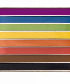 LGBT Pride Flags Enamel Pin Set (10pcs) PN0112 11 - Lesbian Flag Gay Pride 3 Official PAN FLAG Merch