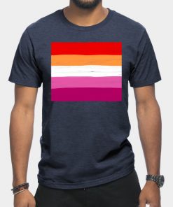 Lesbian T-Shirts - Lesbian flag T-Shirt TP1503 11 - Lesbian Flag Lesbian flag