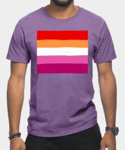 Lesbian T-Shirts - Lesbian flag T-Shirt TP1503 13 - Lesbian Flag Lesbian flag