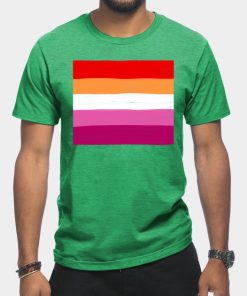 Lesbian T-Shirts - Lesbian flag T-Shirt TP1503 15 - Lesbian Flag Lesbian flag
