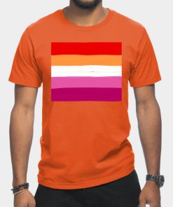 Lesbian T-Shirts - Lesbian flag T-Shirt TP1503 6 - Lesbian Flag Lesbian flag