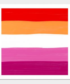 Lesbian Posters - Lesbian flag Poster TP1503 3 - Lesbian Flag Lesbian flag