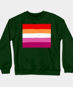 Lesbian Sweatshirts - Lesbian flag Sweatshirt TP1503 3 - Lesbian Flag Lesbian flag