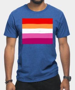 Lesbian T-Shirts - Lesbian flag T-Shirt TP1503 8 - Lesbian Flag Lesbian flag