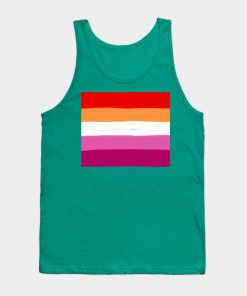 Lesbian Tank Tops - Lesbian flag Tank Top TP1503 2 - Lesbian Flag Lesbian flag