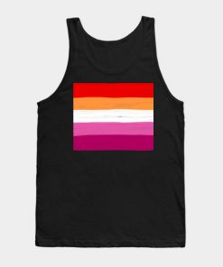 Lesbian Tank Tops - Lesbian flag Tank Top TP1503 3 - Lesbian Flag Lesbian flag
