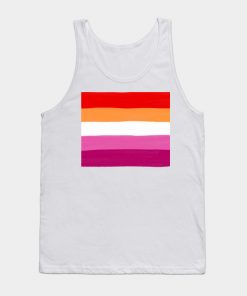 Lesbian Tank Tops - Lesbian flag Tank Top TP1503 6 - Lesbian Flag Lesbian flag