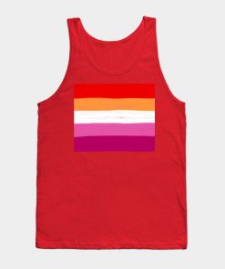 Lesbian Tank Tops - Lesbian flag Tank Top TP1503 7 - Lesbian Flag Lesbian flag